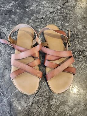 Torrid Women’s Size 11 Brown Strappy Leather Sandals